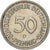 Moneta, Niemcy - RFN, 50 Pfennig, 1982, Munich, AU(50-53), Miedź-Nikiel