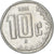Moneda, México, 10 Centavos, 1999, Mexico City, MBC+, Acero inoxidable, KM:547