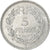 Moneda, Francia, Lavrillier, 5 Francs, 1947, Beaumont - Le Roger, EBC, Aluminio