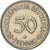 Moneta, Niemcy - RFN, 50 Pfennig, 1982, Hambourg, AU(50-53), Miedź-Nikiel