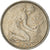 Moneta, Niemcy - RFN, 50 Pfennig, 1969, Stuttgart, VF(30-35), Miedź-Nikiel