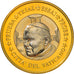 Vaticano, Medal, 1 E, Essai-Trial Jean Paul II, 2002, MS(63), Bimetálico