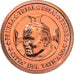 Vatican, Medal, 2 C, Essai-Trial Jean Paul II, 2002, AU(55-58), Copper