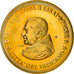 Vatikan, Medaille, 50 C, Essai-Trial Benoit XVI, 2006, STGL, Copper-Nickel Gilt