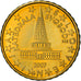 Eslovénia, 10 Euro Cent, 2007, MS(64), Latão, KM:71