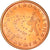 Eslovénia, 5 Euro Cent, 2007, AU(50-53), Aço Cromado a Cobre, KM:70