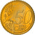 Chipre, 50 Euro Cent, 2008, MS(60-62), Latão, KM:83