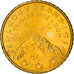Slovenia, 50 Euro Cent, 2007, Vantaa, MS(60-62), Brass, KM:73