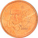 Francia, 2 Euro Cent, 2006, Paris, SPL+, Acciaio placcato rame, KM:1283