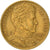 Moneta, Chile, 10 Pesos, 1992, Santiago, AU(50-53), Aluminium-Brąz, KM:228.2