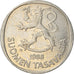 Monnaie, Finlande, Markka, 1988, TB+, Copper-nickel, KM:49a