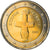 Chipre, 2 Euro, 2009, MS(60-62), Bimetálico, KM:85