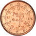 Portugal, Euro Cent, 2002, Lisbon, AU(50-53), Aço Cromado a Cobre, KM:740