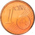 Francja, Euro Cent, 2008, Paris, MS(60-62), Miedź platerowana stalą, KM:1282