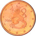 Finland, Euro Cent, 2006, Vantaa, ZF+, Copper Plated Steel, KM:98