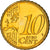 Eslovénia, 10 Euro Cent, 2007, AU(50-53), Latão, KM:71