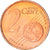 Eslovénia, 2 Euro Cent, 2007, AU(50-53), Aço Cromado a Cobre, KM:69