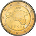 Estonia, 2 Euro, 2011, Vantaa, MBC+, Bimetálico, KM:68