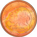 Lithouwen, Euro Cent, 2015, ZF+, Copper Plated Steel, KM:205