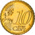 França, 10 Euro Cent, 2010, Paris, BU, MS(60-62), Latão, KM:1410