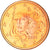 França, 5 Euro Cent, 2003, Paris, MS(60-62), Aço Cromado a Cobre, Gadoury:3