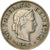 Moneta, Szwajcaria, 5 Rappen, 1942, Bern, VF(30-35), Miedź-Nikiel, KM:26
