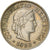 Moneta, Svizzera, 5 Rappen, 1953, Bern, BB+, Rame-nichel, KM:26