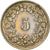 Moneta, Szwajcaria, 5 Rappen, 1953, Bern, AU(50-53), Miedź-Nikiel, KM:26