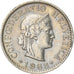 Moneda, Suiza, 5 Rappen, 1968, Bern, BC+, Cobre - níquel, KM:26