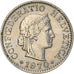 Moneda, Suiza, 5 Rappen, 1970, Bern, MBC+, Cobre - níquel, KM:26