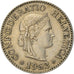 Moneda, Suiza, 10 Rappen, 1952, Bern, MBC+, Cobre - níquel, KM:27