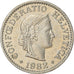 Monnaie, Suisse, 10 Rappen, 1982, Bern, TB+, Copper-nickel, KM:27