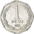 Moneta, Chile, Peso, 1994, Santiago, EF(40-45), Aluminium, KM:231