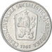 Moneta, Czechosłowacja, 10 Haleru, 1967, Vienna, AU(50-53), Aluminium, KM:49.1