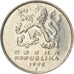 Moneda, República Checa, 5 Korun, 1995, BC+, Níquel chapado en acero, KM:8