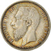 Munten, België, Leopold II, Franc, 1886, ZF, Zilver, KM:28.2