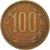 Moneta, Chile, 100 Pesos, 1995, Santiago, VF(30-35), Aluminium-Brąz, KM:226.2