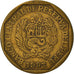 Münze, Peru, 20 Centimos, 1993, Lima, S+, Messing, KM:306.1
