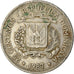 Moeda, República Dominicana, 25 Centavos, 1987, Dominican Republic Mint