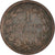 Coin, German States, BADEN, Leopold I, Kreuzer, 1845, F(12-15), Copper, KM:218.1