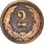 Moneta, Węgry, Franz Joseph I, 2 Filler, 1895, Kormoczbanya, VF(20-25), Bronze