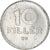 Moneta, Węgry, 10 Filler, 1961, Budapest, AU(50-53), Aluminium, KM:547