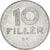 Moneta, Węgry, 10 Filler, 1971, Budapest, VF(30-35), Aluminium, KM:572