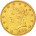 Stati Uniti, Coronet Head, $10, Eagle, 1880, U.S. Mint, Philadelphia, BB, Oro...