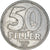 Moneta, Węgry, 50 Fillér, 1979, Budapest, EF(40-45), Aluminium, KM:574