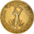 Munten, Hongarije, 10 Forint, 1984, FR+, Aluminum-Bronze, KM:636