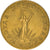 Moneta, Węgry, 10 Forint, 1989, AU(50-53), Aluminium-Brąz, KM:636