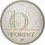 Moneta, Węgry, 10 Forint, 2007, Budapest, VF(30-35), Miedź-Nikiel, KM:695