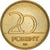 Moneta, Węgry, 20 Forint, 2004, Budapest, AU(50-53), Mosiądz niklowy, KM:696