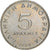 Coin, Greece, 5 Drachmes, 1998, EF(40-45), Copper-nickel, KM:131